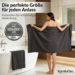 كومفورتك منشفة 80x200 Komfortec Towel 80x200