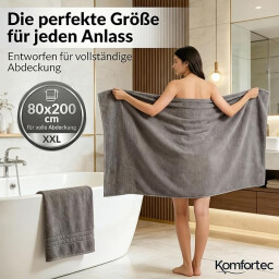 كومفورتك منشفة 80x200 Komfortec Towel 80x200