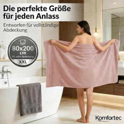 كومفورتك منشفة 80x200 Komfortec Towel 80x200