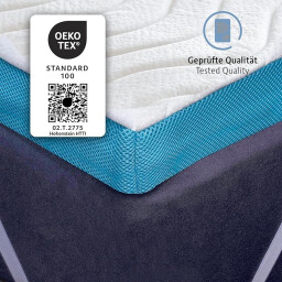 كومفورتك مرتبة طبية 180x200x7.5 - ابيض Komfortec Memory Foam Mattress 180x200x7.5 - White