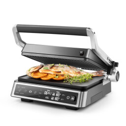 شواية تسكوما بريزيدنت رقمية احترافية متعددة الاستخدامات كبيرة الحجم Tescoma President Digital Professional Multi-Purpose Large Grill