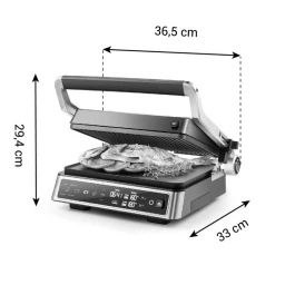 شواية تسكوما بريزيدنت رقمية احترافية متعددة الاستخدامات كبيرة الحجم Tescoma President Digital Professional Multi-Purpose Large Grill