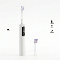 فرشاة اسنان كهربائية هوكو سونيك ثلاث اوضاع مقاومة للماء Hoco Sonic Electric Toothbrush, Three Modes, Waterproof