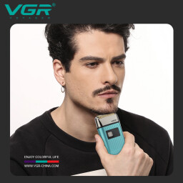 ماكنة حلاقة احترافية برؤوس تيتانيوم مزدوجة Double Titanium Shaver