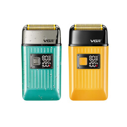 ماكنة حلاقة احترافية برؤوس تيتانيوم مزدوجة Double Titanium Shaver