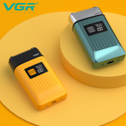 ماكنة حلاقة احترافية برؤوس تيتانيوم مزدوجة Double Titanium Shaver