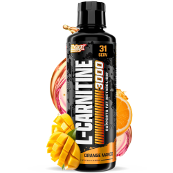شراب الكارنيتين السائل بالبرتقال والمانغو Liquid Carnitine 3000, Orange and Mango