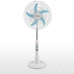 مروحة شحن عامودي 18 انج تحكم عن بُعد Charging stand fan - 18 inches with remote control
