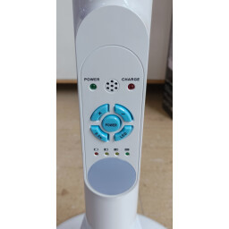 مروحة شحن عامودي 18 انج تحكم عن بُعد Charging stand fan - 18 inches with remote control