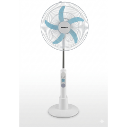 مروحة شحن عامودي 18 انج تحكم عن بُعد Charging stand fan - 18 inches with remote control