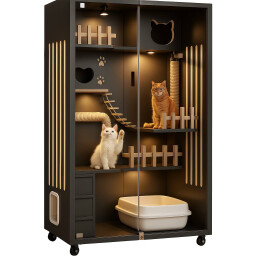 بيت قطط فاخر-F Luxury Cat House - F