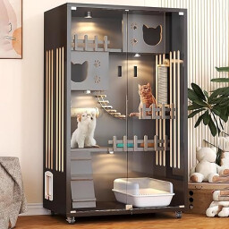 بيت قطط فاخر-F Luxury Cat House - F