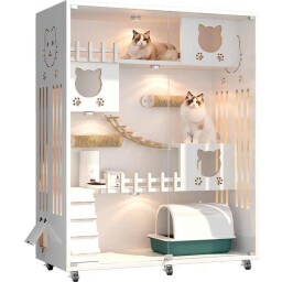 منزل فاخر للقطط - N Luxury Cat House - N