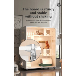 منزل فاخر للقطط - N Luxury Cat House - N