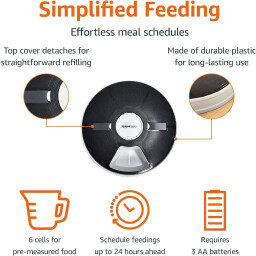 Amazon Basics مغذي أوتوماتيكي Amazon Basics Automatic Feeder