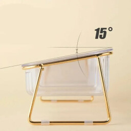 وعاء مزدوج شفاف Transparent Dual Bowl
