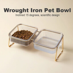 وعاء مزدوج شفاف Transparent Dual Bowl