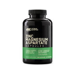 مكمل غذائي زنك ومغنيسيوم لدعم المناعة والتعافي - 180 كبسولة Zinc & Magnesium Dietary Supplement for Immune Support & Recovery - 180 Capsules
