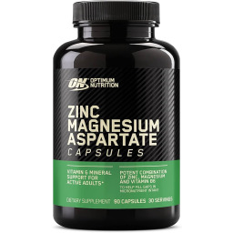 مكمل زنك ومغنيسيوم - 90 كبسولة Zinc Magnesium Aspartate Dietary Supplement - 90 Capsules