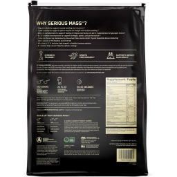سيريوس ماس لزيادة وزن بنكهة الفراولة 5.44 كغم Serious Mass Strawberry 5.44 Mass Gainer