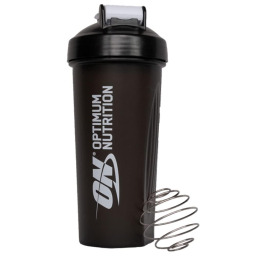 قارورة خلط (شيكر) - 600 مل - أسود Optimum Nutrition Shaker - 600 ml - Black