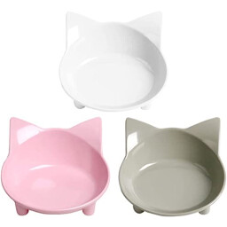 أوعية بلاستيك القط SKRTUAN SKRTUAN Plastic Cat Bowls