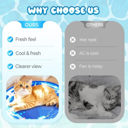 حصيرة تبريد قطة Cat Cooling Mat