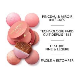 بلشر باودر بورجوا ليتل راوند بوت Bourjois Little Round Pot Powder Blush