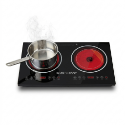 طباخ حراري مزدوج ذكي يتوافق مع جميع أنواع المعادن 3600 واط Double thermal cooker