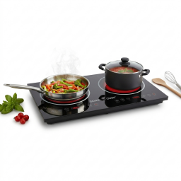 طباخ حراري مزدوج ذكي يتوافق مع جميع أنواع المعادن 3600 واط Double thermal cooker