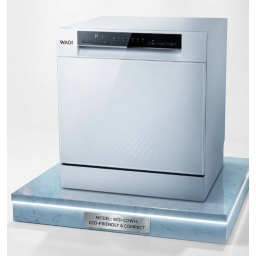 غسالة صحون  وادي (wadi) منضدية، سعة 12 طقم ، 7 برامج غسيل متعددة ، Counter top  Dish Washer,  12 Place Settings, 7 Washing Programs