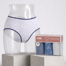 مجموعة سنسيشن الجديدة 022 UNDERWEAR Sensation - Pack of 3