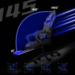 كرسي ألعاب Chair 208-DC-074 أسود-أحمر Chair 208-DC-074 Gaming Chair Black-Red