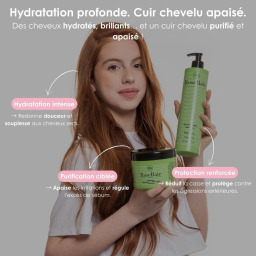 شامبو كيراتين وألوفيرا مرطب ومضاد للقشرة Keratin & Aloe Vera Moisturizing Anti-Dandruff Shampoo