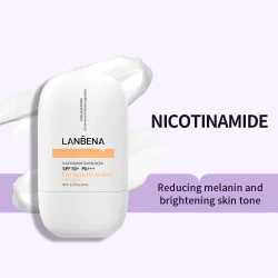 واقي شمس بالنياسيناميد SPF 50+ لتفتيح وحماية البشرة Niacinamide Sunscreen SPF 50+ PA+++