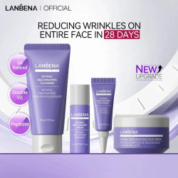 مجموعة السفر بالريتينول لشد البشرة وتجديد الشباب طقم 4 قطع Retinol Rejuvenating Travel Kit - 4 Skin Care Set