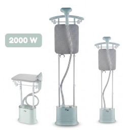 مكوى سمارت بخاري يدعم الكي الافقي والعمودي بقدرة 2000 واط Garment Steamer
