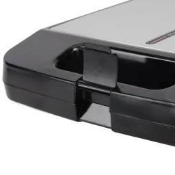 شواية كهربائية 4 شرائح بقوة 1400 واط - ستانلس ستيل 4-Slice Stainless Steel Grill Maker - 1400W (GGT671)