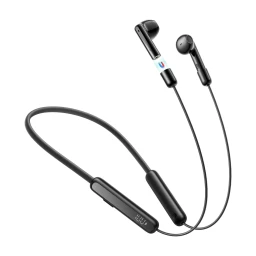 سماعة JOYROOM JR-DS1 Magnetic True Wireless Neckband هي سماعة بلوتوث بتصميم رقبة (Neckband) joyroom magnetic ture wireless neckband headphone jr-ds1