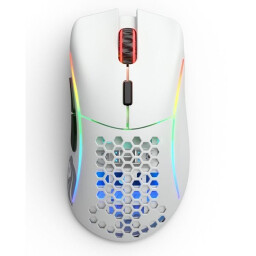 ماوس الألعاب اللاسلكي جلوريوس موديل دي 69 جرام – أبيض مطفي Glorious Model D Wireless Gaming Mouse 69g – White Matte
