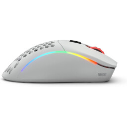 ماوس الألعاب اللاسلكي جلوريوس موديل دي 69 جرام – أبيض مطفي Glorious Model D Wireless Gaming Mouse 69g – White Matte