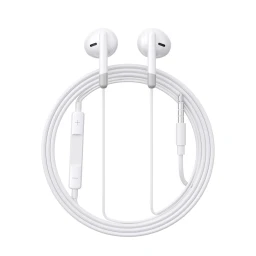 سماعة أذن سلكية بتصميم بسيط وخفيف مخصصة للاستخدام اليومي JOYROOM WIRED JR - EW01