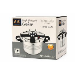 قدر ضغط زيو ستانلس ستيل 7 لتر ZIO Exclusive Pressure Cooker 7L