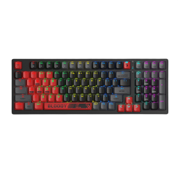 Bloody S98 RGB Mechanical Switch Gaming Keyboard BLMS Red Switch Sports Red + Bloody R73 Ultra Pyro Blaze dual mode wireless gaming mouse Bloody S98 RGB Mechanical Switch Gaming Keyboard BLMS Red Switch Sports Red + Bloody R73 Ultra Pyro Blaze dual mode w