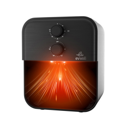 قلاية هوائية ايفولي الايطالي 1600w|4L Evvoli Air Fryer with 8 Preset Programs| 1600W | 4L