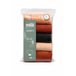 مجموعة كومفي الصحية (بطانة سرج خاولي) 014 UNDERWEAR COMFY - Pack of 5