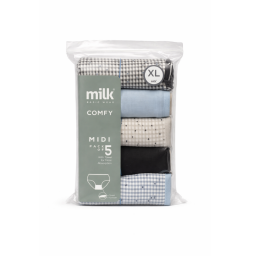 مجموعة كومفي الصحية (بطانة سرج خاولي) 013 UNDERWEAR COMFY - Pack of 5