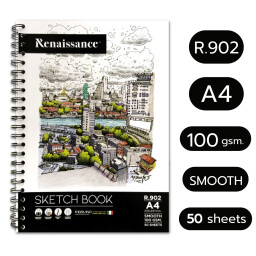 دفتر سكيج a4 A4 Renaissance Sketchbook