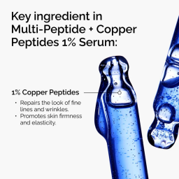 سيروم متعدد الببتيدات مع ببتيدات النحاس 1% لشد البشرة وتقليل التجاعيد Multi-Peptide + Copper Peptides 1% Serum – Firming & Anti-Aging