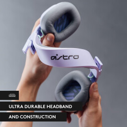 سماعة الألعاب لوجيتك أسترو (Astro A10) الجيل الثاني - اللون البنفسجي Logitech Astro A10 Gen 2 Wired Gaming Headset - Lilac
